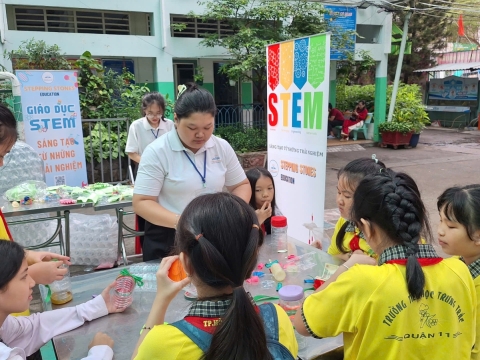 NGÀY HỘI XUÂN TIÊU HỌC TRƯNG TRẮC