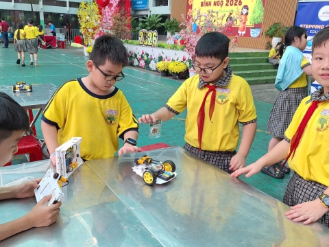 NGÀY HỘI XUÂN TIÊU HỌC TRƯNG TRẮC