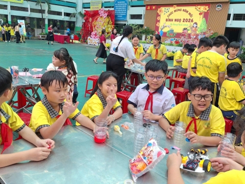 NGÀY HỘI XUÂN TIÊU HỌC TRƯNG TRẮC