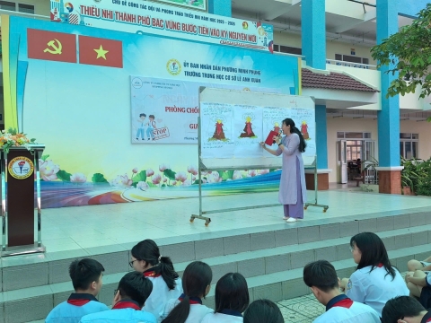 CHUYÊN ĐỀ KỸ NĂNG SỐNG - TRƯỜNG THCS LÊ ANH XUÂN