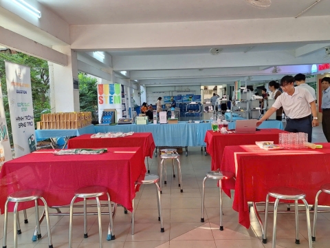 STEPPING STONES EDUCATION ĐỒNG HÀNH CÙNG THPT NGUYỄN AN NINH , TPHCM TRONG NGÀY HỘI TƯ VẤN TUYỂN SINH QUA HOẠT ĐỘNG TRẢI NGHIỆM STEM - AI