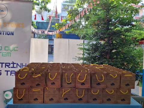 STEPPING STONES EDUCATION ĐỒNG HÀNH CÙNG THPT NGUYỄN AN NINH , TPHCM TRONG NGÀY HỘI TƯ VẤN TUYỂN SINH QUA HOẠT ĐỘNG TRẢI NGHIỆM STEM - AI