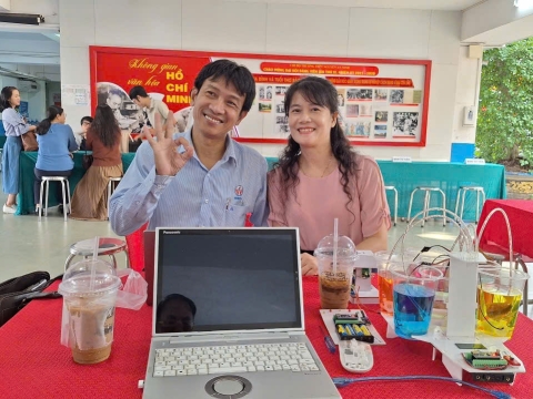 STEPPING STONES EDUCATION ĐỒNG HÀNH CÙNG THPT NGUYỄN AN NINH , TPHCM TRONG NGÀY HỘI TƯ VẤN TUYỂN SINH QUA HOẠT ĐỘNG TRẢI NGHIỆM STEM - AI