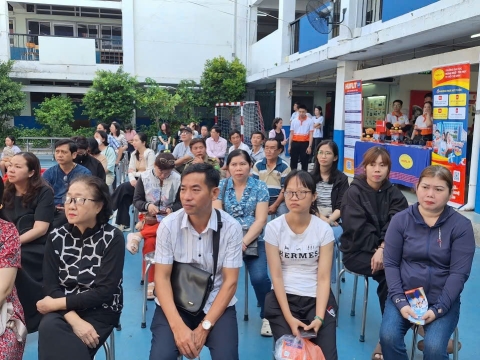 STEPPING STONES EDUCATION ĐỒNG HÀNH CÙNG THPT NGUYỄN AN NINH , TPHCM TRONG NGÀY HỘI TƯ VẤN TUYỂN SINH QUA HOẠT ĐỘNG TRẢI NGHIỆM STEM - AI