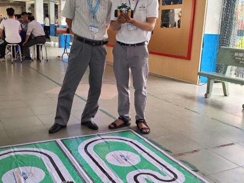 STEPPING STONES EDUCATION ĐỒNG HÀNH CÙNG THPT NGUYỄN AN NINH , TPHCM TRONG NGÀY HỘI TƯ VẤN TUYỂN SINH QUA HOẠT ĐỘNG TRẢI NGHIỆM STEM - AI