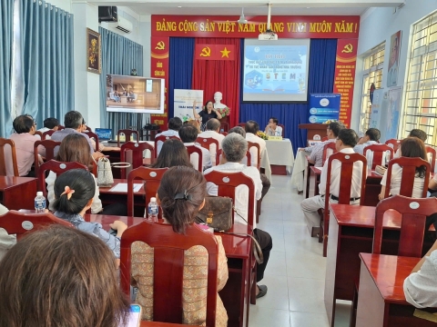 STEPPING STONES EDUCATION ĐỒNG HÀNH CÙNG KỲ THI OLYMPIC LẦN THỨ 1 THPT CHUYÊN LÊ QUÝ ĐÔNG - ĐÔNG HẢI