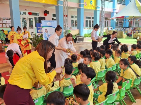 STEPPING STONES TỔ CHỨC NGÀY HỘI VUI HỌC TIẾNG ANH - TRẢI NGHIỆM STEM CHO TRƯỜNG MẦM NON HOÀNG OANH - ĐỨC TRỌNG VÀO NGÀY 28/4/ 2026