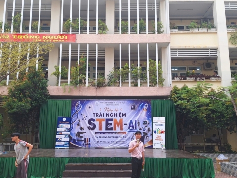 STEPPING STONES EDUCATION ĐỒNG HÀNH CÙNG THPT PHẠM PHÚ THỨ TẠI NGÀY HỘI STEM  AI TỔ CHỨC VÀO 8/5/ 2026