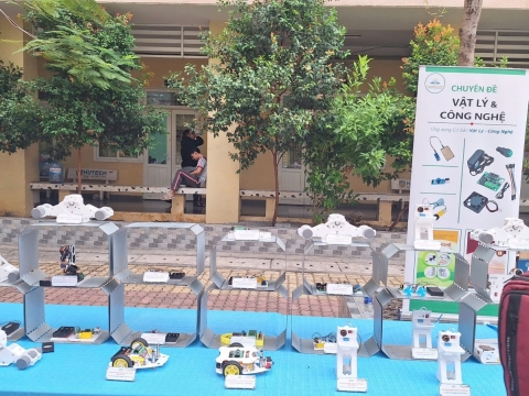 STEPPING STONES EDUCATION ĐỒNG HÀNH CÙNG THPT PHẠM PHÚ THỨ TẠI NGÀY HỘI STEM  AI TỔ CHỨC VÀO 8/5/ 2026