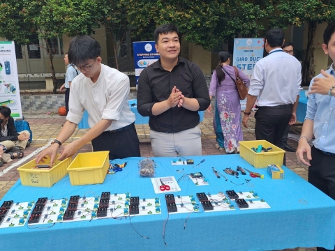 STEPPING STONES EDUCATION ĐỒNG HÀNH CÙNG THPT PHẠM PHÚ THỨ TẠI NGÀY HỘI STEM  AI TỔ CHỨC VÀO 8/5/ 2026