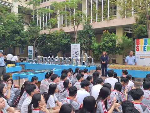 STEPPING STONES EDUCATION ĐỒNG HÀNH CÙNG THPT PHẠM PHÚ THỨ TẠI NGÀY HỘI STEM  AI TỔ CHỨC VÀO 8/5/ 2026