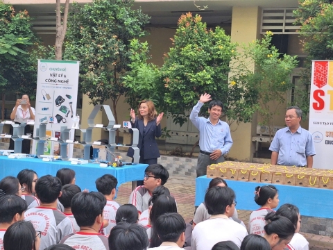 STEPPING STONES EDUCATION ĐỒNG HÀNH CÙNG THPT PHẠM PHÚ THỨ TẠI NGÀY HỘI STEM  AI TỔ CHỨC VÀO 8/5/ 2026