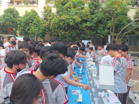 STEPPING STONES EDUCATION ĐỒNG HÀNH CÙNG THPT PHẠM PHÚ THỨ TẠI NGÀY HỘI STEM  AI TỔ CHỨC VÀO 8/5/ 2026