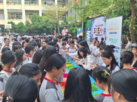 STEPPING STONES EDUCATION ĐỒNG HÀNH CÙNG THPT PHẠM PHÚ THỨ TẠI NGÀY HỘI STEM  AI TỔ CHỨC VÀO 8/5/ 2026