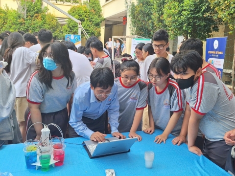 STEPPING STONES EDUCATION ĐỒNG HÀNH CÙNG THPT PHẠM PHÚ THỨ TẠI NGÀY HỘI STEM  AI TỔ CHỨC VÀO 8/5/ 2026