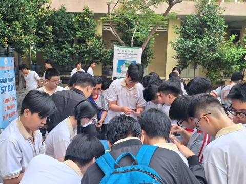 STEPPING STONES EDUCATION ĐỒNG HÀNH CÙNG THPT PHẠM PHÚ THỨ TẠI NGÀY HỘI STEM  AI TỔ CHỨC VÀO 8/5/ 2026
