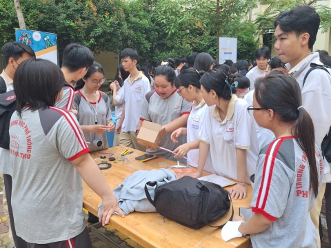 STEPPING STONES EDUCATION ĐỒNG HÀNH CÙNG THPT PHẠM PHÚ THỨ TẠI NGÀY HỘI STEM  AI TỔ CHỨC VÀO 8/5/ 2026