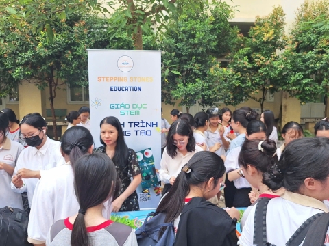 STEPPING STONES EDUCATION ĐỒNG HÀNH CÙNG THPT PHẠM PHÚ THỨ TẠI NGÀY HỘI STEM  AI TỔ CHỨC VÀO 8/5/ 2026