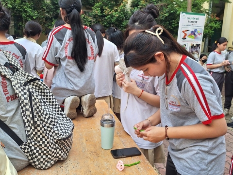 STEPPING STONES EDUCATION ĐỒNG HÀNH CÙNG THPT PHẠM PHÚ THỨ TẠI NGÀY HỘI STEM  AI TỔ CHỨC VÀO 8/5/ 2026