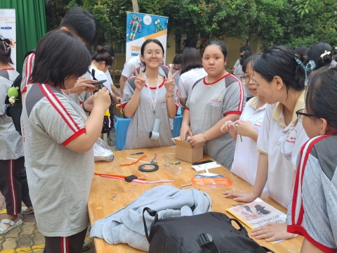 STEPPING STONES EDUCATION ĐỒNG HÀNH CÙNG THPT PHẠM PHÚ THỨ TẠI NGÀY HỘI STEM  AI TỔ CHỨC VÀO 8/5/ 2026