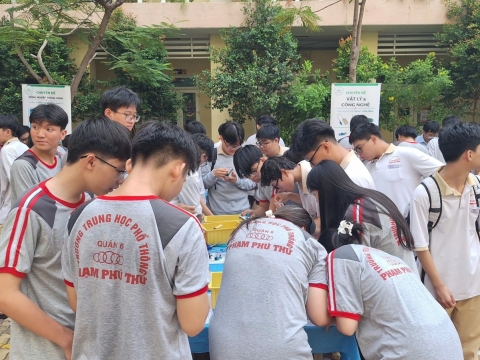 STEPPING STONES EDUCATION ĐỒNG HÀNH CÙNG THPT PHẠM PHÚ THỨ TẠI NGÀY HỘI STEM  AI TỔ CHỨC VÀO 8/5/ 2026