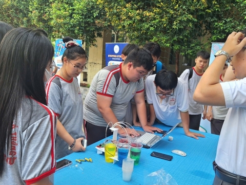 STEPPING STONES EDUCATION ĐỒNG HÀNH CÙNG THPT PHẠM PHÚ THỨ TẠI NGÀY HỘI STEM  AI TỔ CHỨC VÀO 8/5/ 2026
