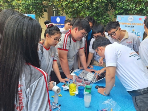 STEPPING STONES EDUCATION ĐỒNG HÀNH CÙNG THPT PHẠM PHÚ THỨ TẠI NGÀY HỘI STEM  AI TỔ CHỨC VÀO 8/5/ 2026