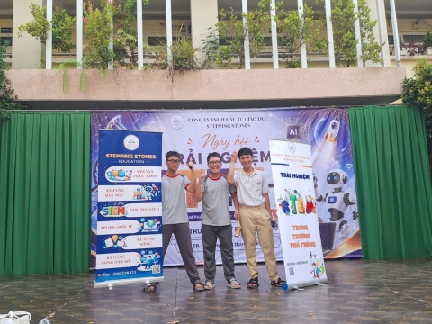 STEPPING STONES EDUCATION ĐỒNG HÀNH CÙNG THPT PHẠM PHÚ THỨ TẠI NGÀY HỘI STEM  AI TỔ CHỨC VÀO 8/5/ 2026