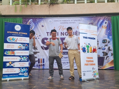 STEPPING STONES EDUCATION ĐỒNG HÀNH CÙNG THPT PHẠM PHÚ THỨ TẠI NGÀY HỘI STEM  AI TỔ CHỨC VÀO 8/5/ 2026
