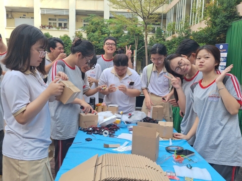 STEPPING STONES EDUCATION ĐỒNG HÀNH CÙNG THPT PHẠM PHÚ THỨ TẠI NGÀY HỘI STEM  AI TỔ CHỨC VÀO 8/5/ 2026