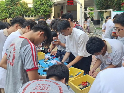 STEPPING STONES EDUCATION ĐỒNG HÀNH CÙNG THPT PHẠM PHÚ THỨ TẠI NGÀY HỘI STEM  AI TỔ CHỨC VÀO 8/5/ 2026