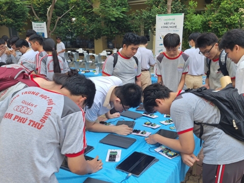 STEPPING STONES EDUCATION ĐỒNG HÀNH CÙNG THPT PHẠM PHÚ THỨ TẠI NGÀY HỘI STEM  AI TỔ CHỨC VÀO 8/5/ 2026