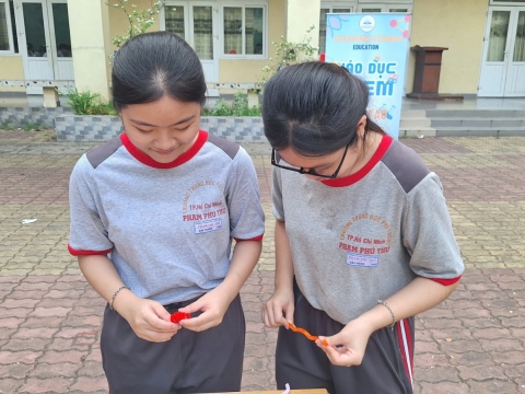 STEPPING STONES EDUCATION ĐỒNG HÀNH CÙNG THPT PHẠM PHÚ THỨ TẠI NGÀY HỘI STEM  AI TỔ CHỨC VÀO 8/5/ 2026