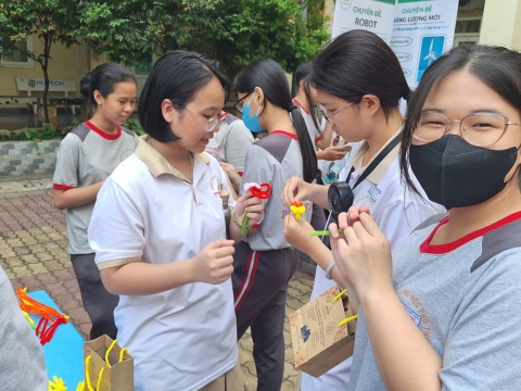 STEPPING STONES EDUCATION ĐỒNG HÀNH CÙNG THPT PHẠM PHÚ THỨ TẠI NGÀY HỘI STEM  AI TỔ CHỨC VÀO 8/5/ 2026