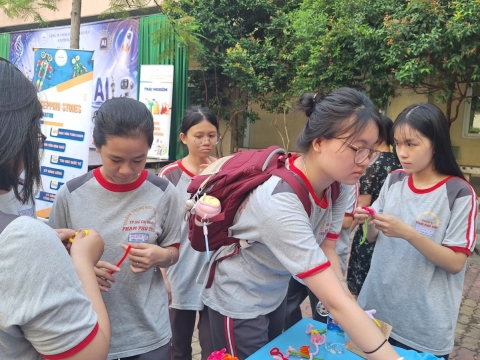STEPPING STONES EDUCATION ĐỒNG HÀNH CÙNG THPT PHẠM PHÚ THỨ TẠI NGÀY HỘI STEM  AI TỔ CHỨC VÀO 8/5/ 2026
