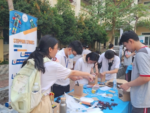 STEPPING STONES EDUCATION ĐỒNG HÀNH CÙNG THPT PHẠM PHÚ THỨ TẠI NGÀY HỘI STEM  AI TỔ CHỨC VÀO 8/5/ 2026