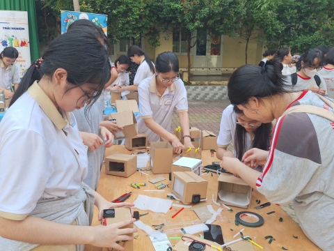 STEPPING STONES EDUCATION ĐỒNG HÀNH CÙNG THPT PHẠM PHÚ THỨ TẠI NGÀY HỘI STEM  AI TỔ CHỨC VÀO 8/5/ 2026