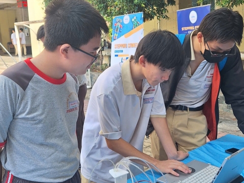 STEPPING STONES EDUCATION ĐỒNG HÀNH CÙNG THPT PHẠM PHÚ THỨ TẠI NGÀY HỘI STEM  AI TỔ CHỨC VÀO 8/5/ 2026