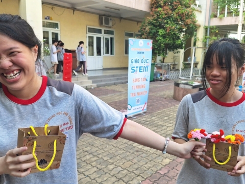STEPPING STONES EDUCATION ĐỒNG HÀNH CÙNG THPT PHẠM PHÚ THỨ TẠI NGÀY HỘI STEM  AI TỔ CHỨC VÀO 8/5/ 2026