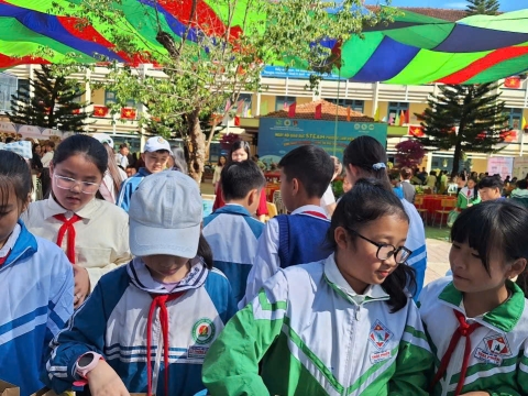 STEPPING STONES EDUCATION ĐỒNG HÀNH CÙNG PHƯỜNG LÂM VIÊN , ĐÀ LẠT TẠI NGÀY HỘI STEAM LẦN THỨ NHẤT TỔ CHỨC VÀO NGÀY 10-5- 2026