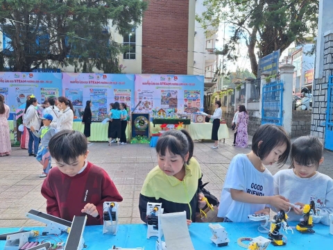 STEPPING STONES EDUCATION ĐỒNG HÀNH CÙNG PHƯỜNG LÂM VIÊN , ĐÀ LẠT TẠI NGÀY HỘI STEAM LẦN THỨ NHẤT TỔ CHỨC VÀO NGÀY 10-5- 2026