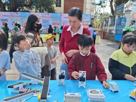 STEPPING STONES EDUCATION ĐỒNG HÀNH CÙNG PHƯỜNG LÂM VIÊN , ĐÀ LẠT TẠI NGÀY HỘI STEAM LẦN THỨ NHẤT TỔ CHỨC VÀO NGÀY 10-5- 2026