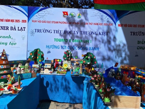 STEPPING STONES EDUCATION ĐỒNG HÀNH CÙNG PHƯỜNG LÂM VIÊN , ĐÀ LẠT TẠI NGÀY HỘI STEAM LẦN THỨ NHẤT TỔ CHỨC VÀO NGÀY 10-5- 2026
