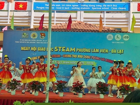 STEPPING STONES EDUCATION ĐỒNG HÀNH CÙNG PHƯỜNG LÂM VIÊN , ĐÀ LẠT TẠI NGÀY HỘI STEAM LẦN THỨ NHẤT TỔ CHỨC VÀO NGÀY 10-5- 2026