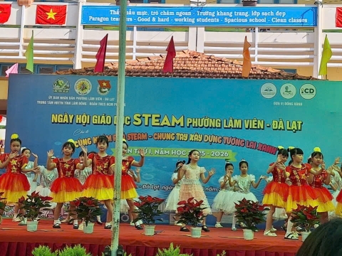 STEPPING STONES EDUCATION ĐỒNG HÀNH CÙNG PHƯỜNG LÂM VIÊN , ĐÀ LẠT TẠI NGÀY HỘI STEAM LẦN THỨ NHẤT TỔ CHỨC VÀO NGÀY 10-5- 2026