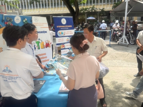 STEPPING STONES EDUCATION ĐỒNG HÀNH CÙNG THCS - THPT TRẦN ĐẠI NGHĨA TẠI NGÀY HỌP PHHS KHỐI 10 NĂM HỌC 2026 - 2027