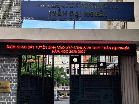 STEPPING STONES EDUCATION ĐỒNG HÀNH CÙNG THCS - THPT TRẦN ĐẠI NGHĨA TẠI NGÀY HỌP PHHS KHỐI 10 NĂM HỌC 2026 - 2027