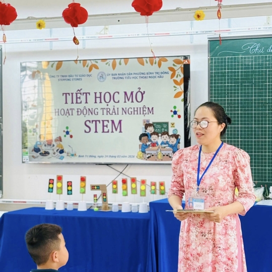 TIẾT HỌC MỞ – MÔN HOẠT ĐỘNG TRẢI NGHIỆM STEM